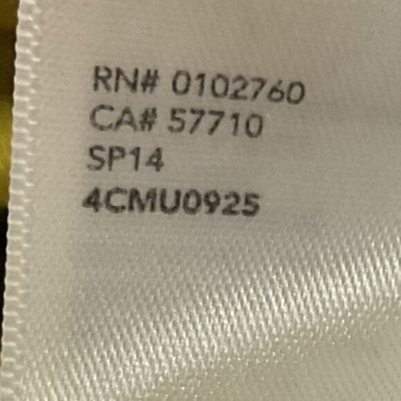 Kate Spade Saturday Midi Dress, Medium, Cotton/Linen Blend, Chartreuse - Picture 12 of 16